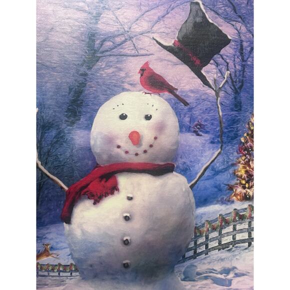 Ravensburger The Magical Snowman Large Format Puzzle 27" x 20" 300 Pcs Sealed - Picture 6 of 7